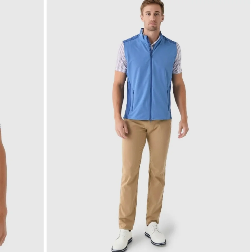 New St John's Bay  Performance Prep, Sleeveless Vest, Size: XL Color:Blue